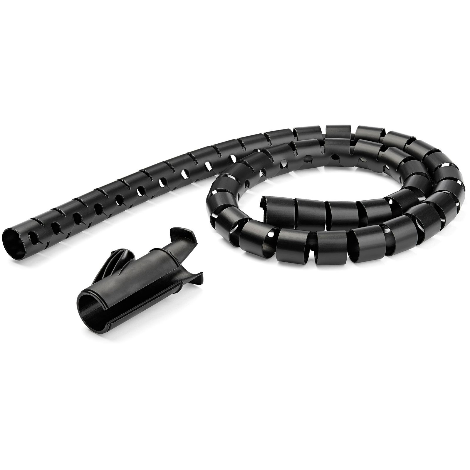 2.5 m (8.2 ft.) Cable-Management Sleeve - Spiral - 25 mm (1 in.) Diameter