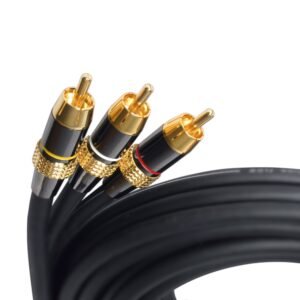 12 ft Composite Video and RCA Audio cable