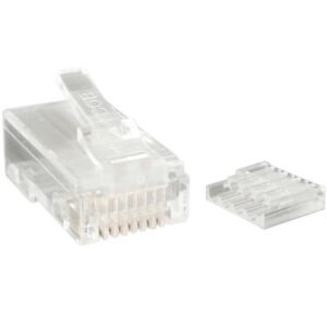 Cat 6 RJ45 Stranded Modular Plug Connector - 50 Pack