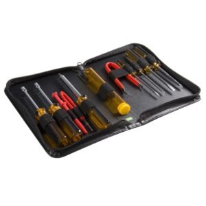 11 Piece PC Computer Tool Kit with Carrying Case - TAA