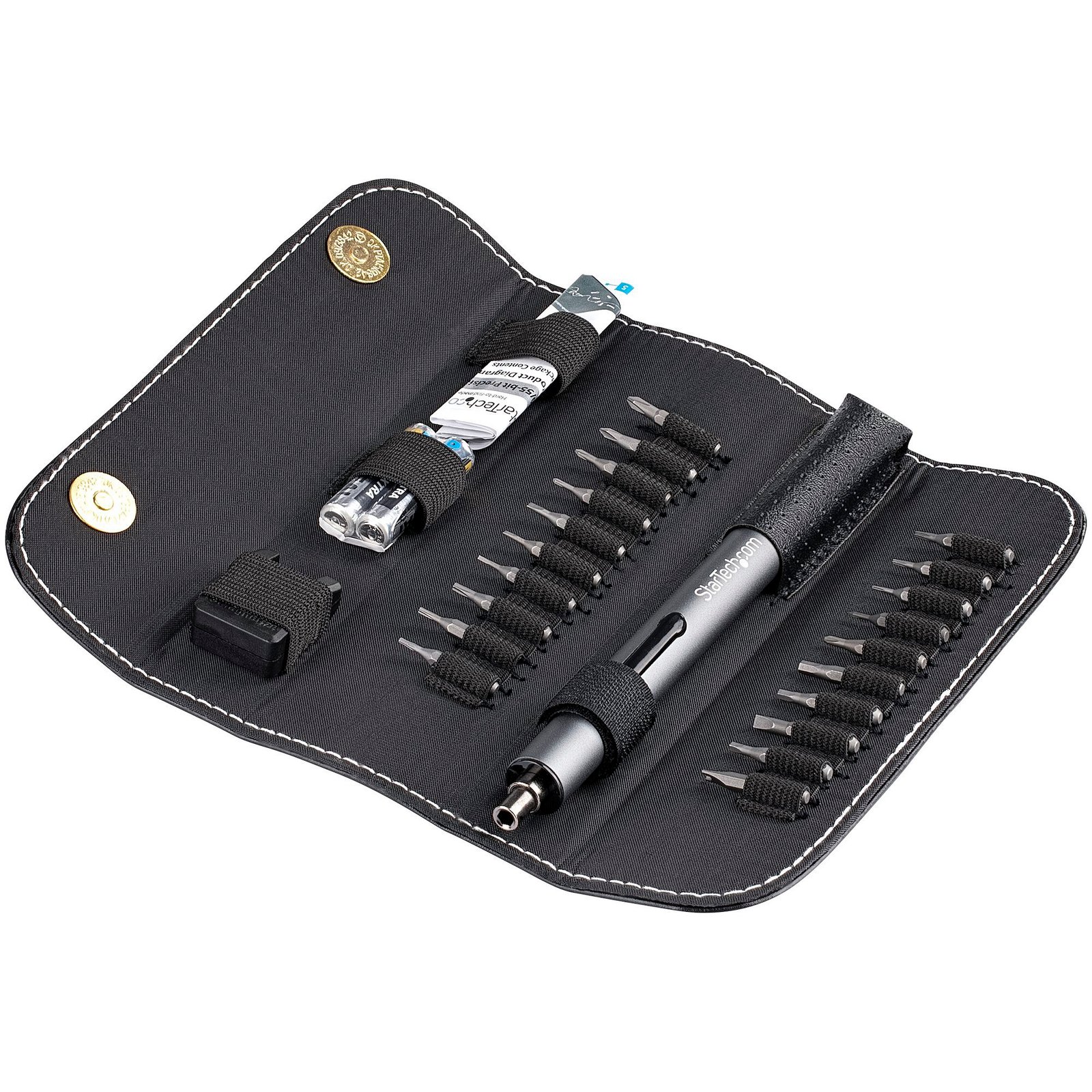20-Bit Electric Precision Screwdriver Set - Portable/Mini Battery Powered Bit Driver Kit for Electronics, Laptop, Computer, Tablet & Phone