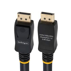30ft (9.1m) DisplayPort Cable - 1920 x 1200p - DisplayPort to DisplayPort Cable - DP to DP Cable for Monitor - DP Video/Display Cord