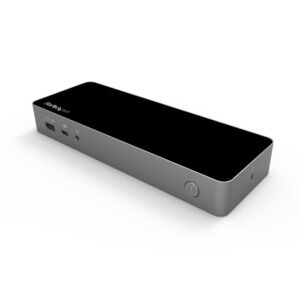 Universal Laptop Docking Station, Hybrid USB-C & USB-A Dock, Dual 4K DP & HDMI, 100W PD, Mac / Windows / Chrome OS, 4x USB 5Gbps Hub, GbE