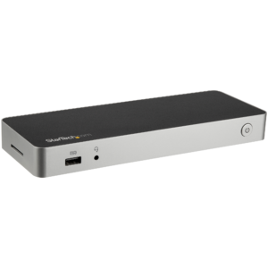 USB C Dock - Dual Monitor HDMI & DisplayPort 4K 30Hz - USB Type-C Laptop Docking Station 60W Power Delivery, SD, 4-port USB-A 3.0 Hub, GbE