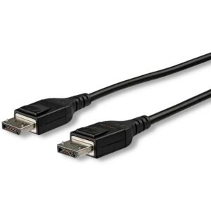 50ft (15m) DisplayPort Active Optical Cable (AOC) - 8K 60Hz/4K 120Hz Video - Fiber Optic DisplayPort 1.4 Cable - HDR10 HBR3 - Long Ultra HD