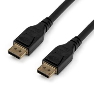 16ft (5m) VESA Certified DisplayPort 1.4 Cable, 8K 60Hz HBR3 HDR, UHD DisplayPort to DisplayPort Monitor Cord, Ultra HD 4K 120Hz DP 1.4