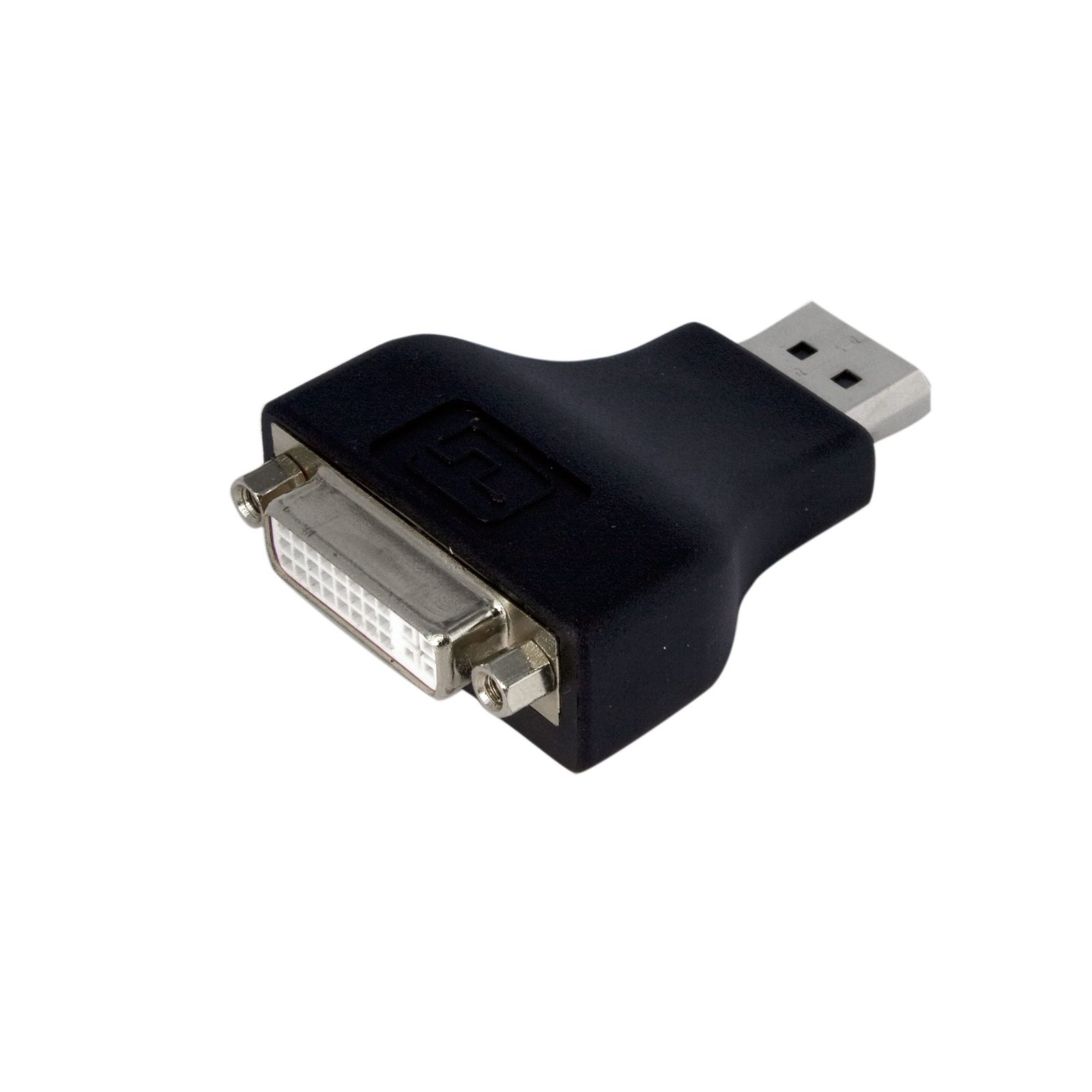 Compact DisplayPort to DVI Adapter - DisplayPort to DVI-D Adapter/Video Converter 1080p - DP to DVI Monitor/Display Adapter Dongle - DP to