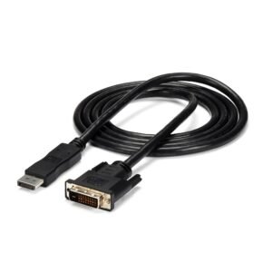 6ft (1.8m) DisplayPort to DVI Cable, DisplayPort to DVI Adapter Cable, Passive DP to DVI-D Video Converter, 1080p - Replaced by DP2DVI2MM6