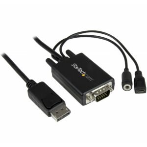 6ft (1.8m) DisplayPort to VGA Adapter Cable with Audio