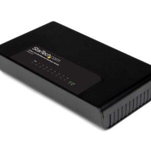 8 Port Fast Ethernet Switch - 10/100 Desktop Wall Mount Network Switch