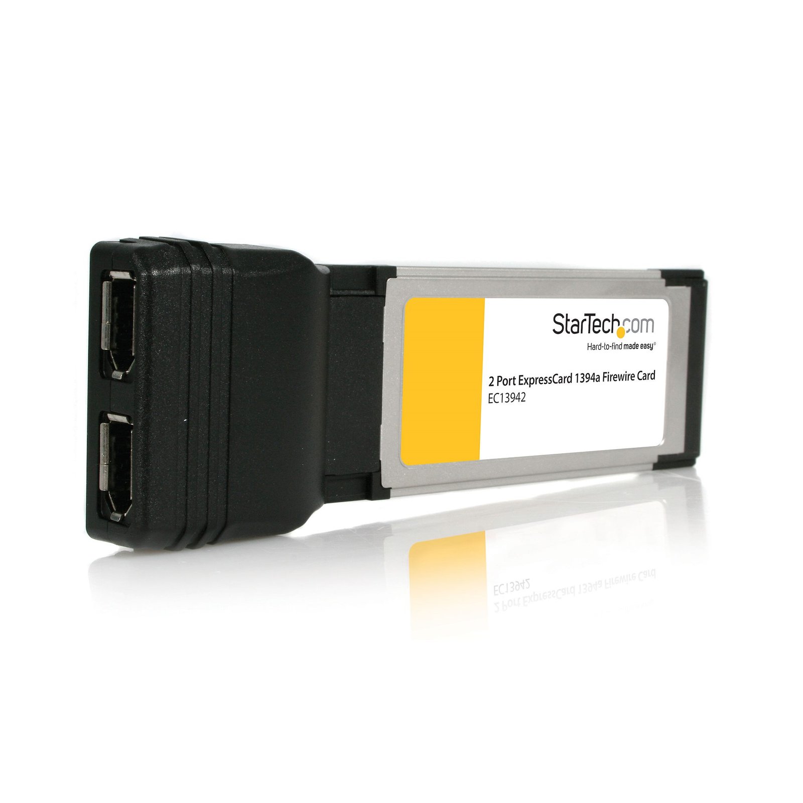 2 Port ExpressCard Laptop 1394a FireWire Adapter Card