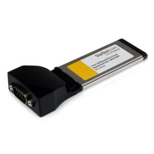 1 Port ExpressCard to RS232 DB9 Serial Adapter Card w/ 16950 - USB Based - TAA
