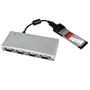 4 Port ExpressCard RS232 Serial Card Adapter with 16950 UART