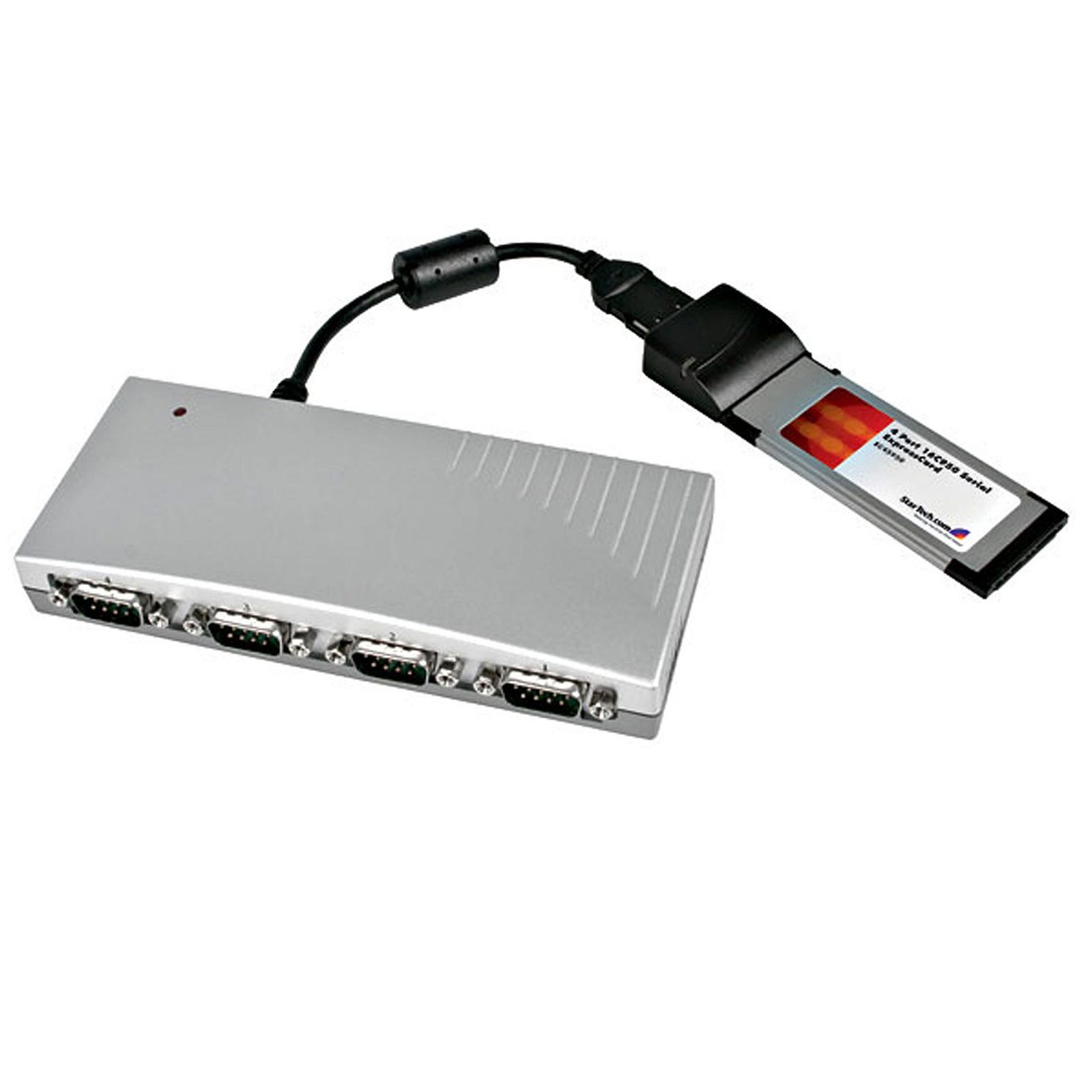 4 Port ExpressCard RS232 Serial Card Adapter with 16950 UART