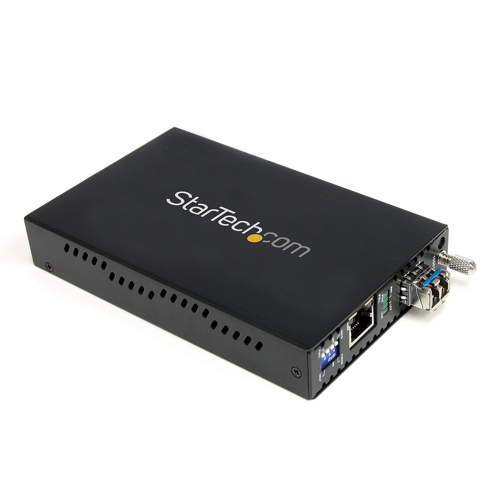 1000 Mbps Gigabit Single Mode Fiber Media Converter LC 40 km - TAA