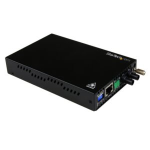 10/100 Mbps Multi Mode Fiber Media Converter ST 2 km - TAA