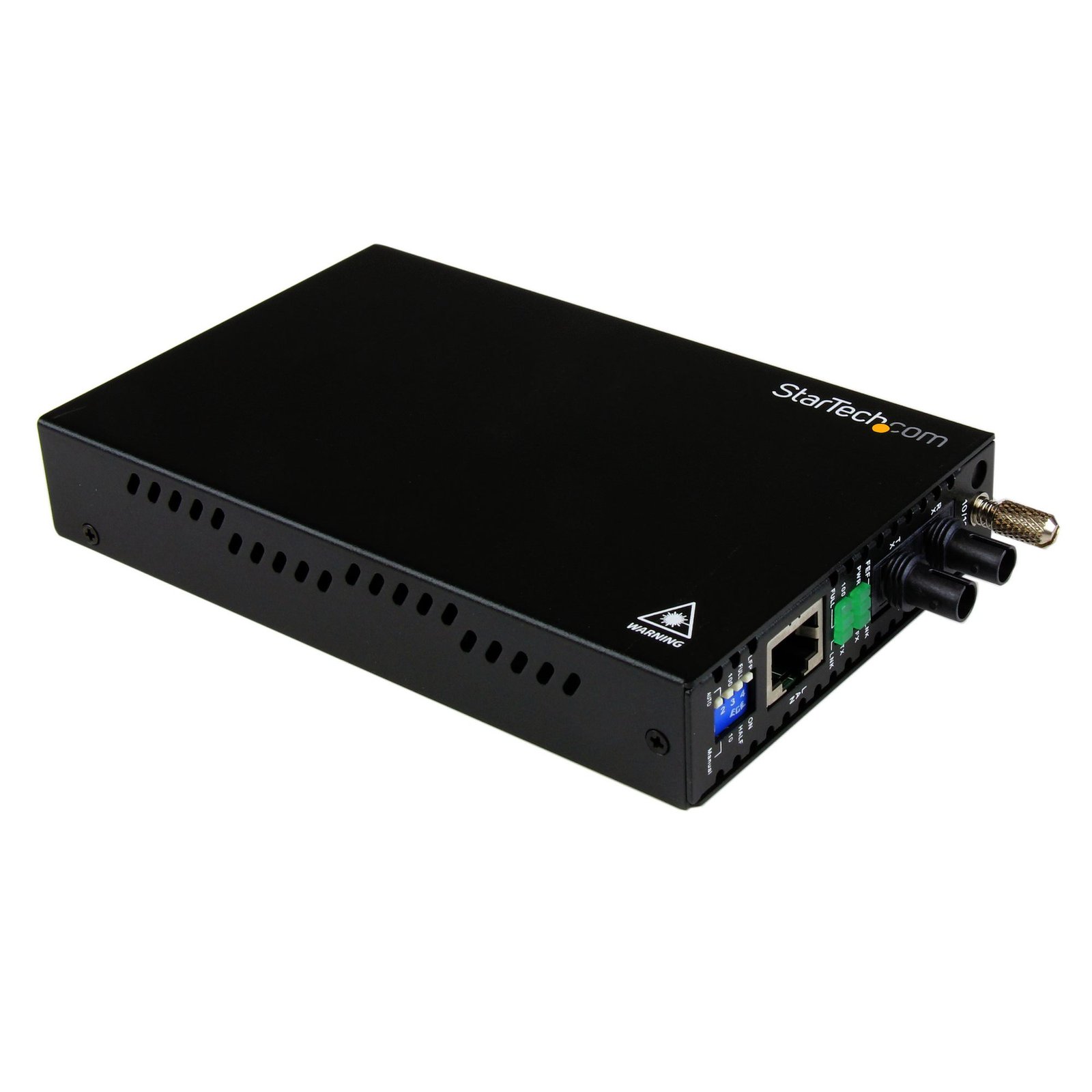 10/100 Mbps Multi Mode Fiber Media Converter ST 2 km - TAA