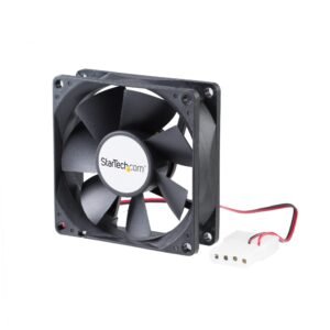 80x25mm Dual Ball Bearing Computer Case Fan w/ LP4 Connector
