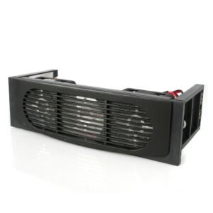 5.25in Front Bay Mount Dual Fan Hard Drive Cooler