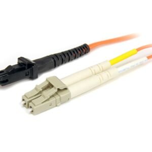 1m Multimode 62.5/125 Duplex Fiber Patch Cable LC - MTRJ