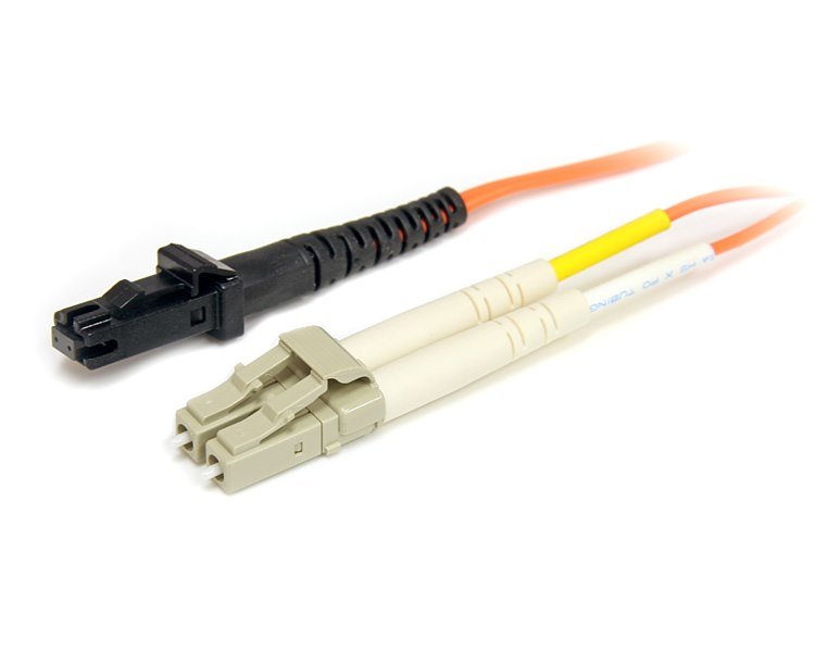 1m Multimode 62.5/125 Duplex Fiber Patch Cable LC - MTRJ