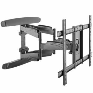 TV Wall Mount supports up to 70 inch VESA Displays - Low Profile Full Motion Universal TV Flat Screen Wall Mount - Heavy Duty Adjustable