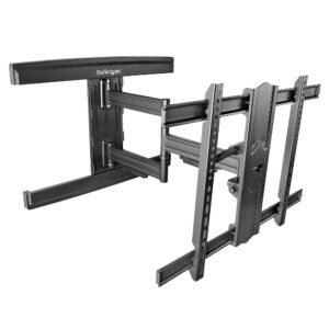TV Wall Mount for up to 80 inch (110lb) VESA Mount Displays - Low Profile Full Motion Universal TV Wall Mount Bracket - Heavy Duty