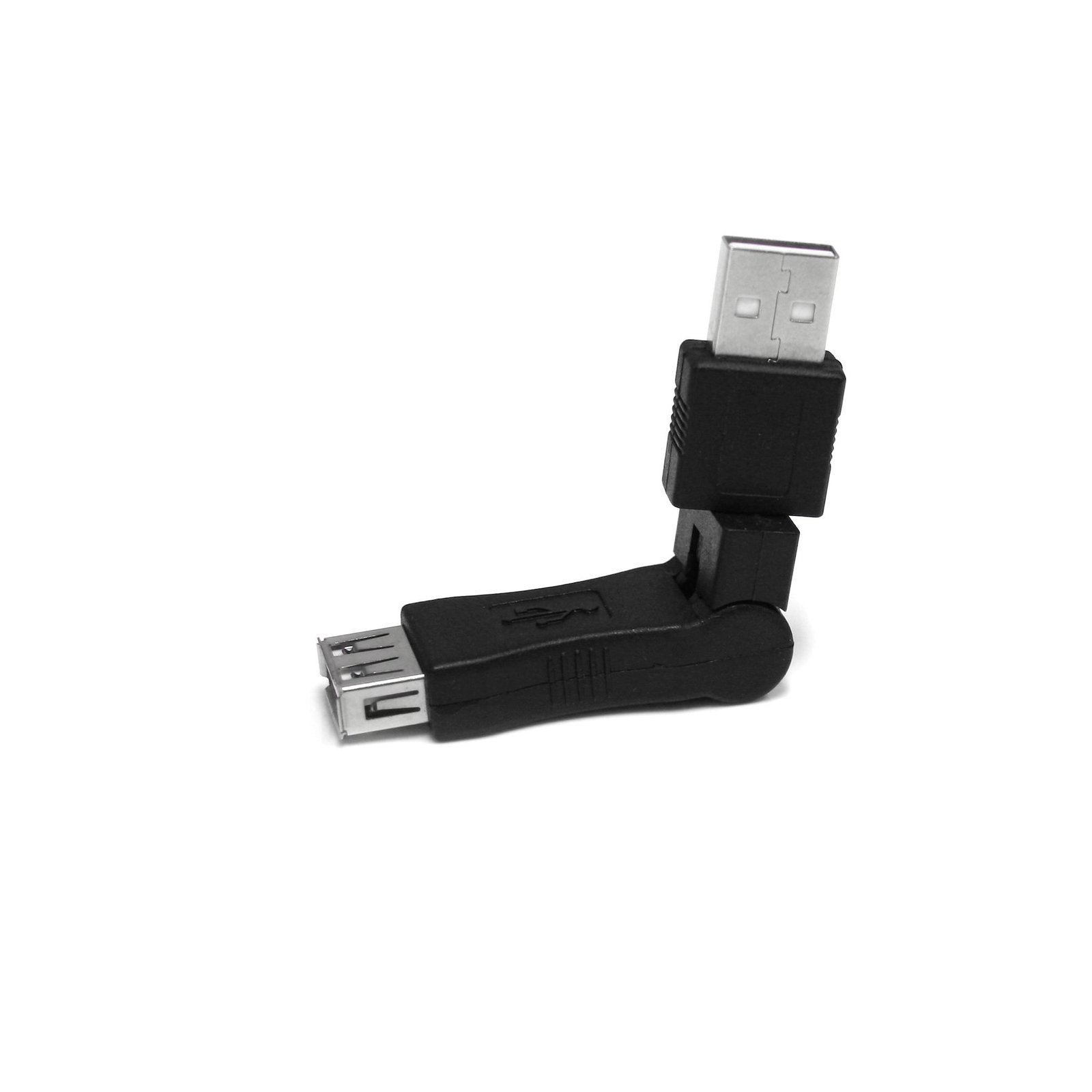 Rotating and Swivel USB A to USB A Cable Adapter M/F - Image 2