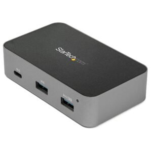 4-Port USB-C™ Hub 10 Gbps - 3x USB-A & 1x USB-C - Powered - TAA