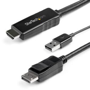 10ft (3m) HDMI to DisplayPort Cable - 4K 30Hz