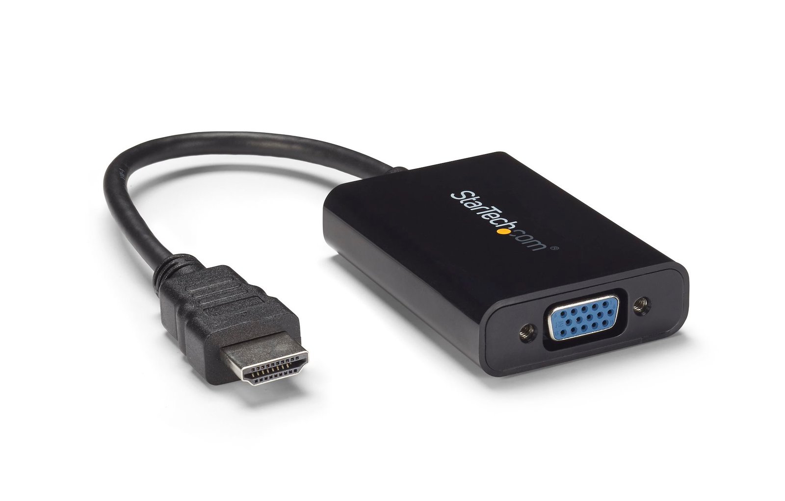 HDMI to VGA Video Adapter Converter with Audio for Desktop PC / Laptop / Ultrabook - 1920x1080