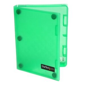 2.5in Anti-Static Hard Drive Protector Case - Green (3pk)