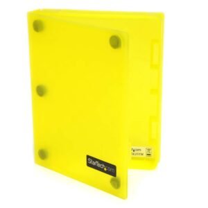 2.5in Anti-Static Hard Drive Protector Case - Yellow (3pk)