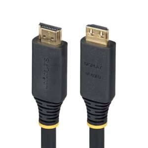 35ft (10.6m) Active High Speed HDMI Cable with Gripping Connectors, 4K 60Hz/1440p 144Hz, HDR10/HDCP 2.2/ARC, 18Gbps, UHD HDMI Cord for