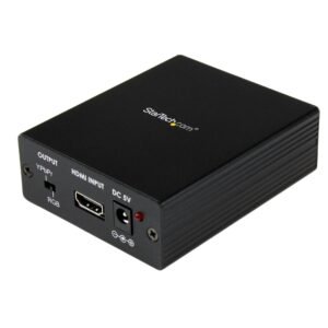 HDMI to VGA Video Adapter Converter with Audio - HD to VGA Monitor 1080p - TAA