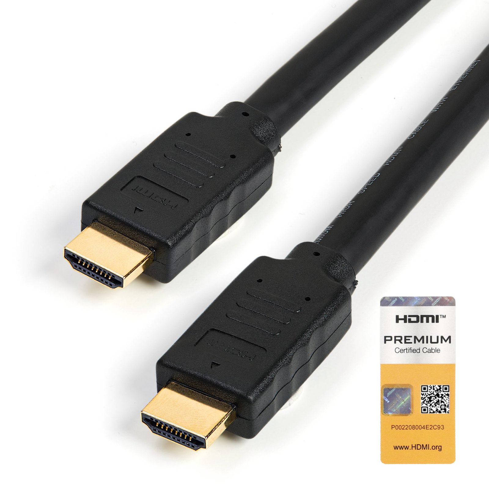 16.4ft (5m) Premium Certified HDMI 2.0 Cable with Ethernet - High Speed Ultra HD 4K 60Hz HDMI Cable HDR10 - Long HDMI Cord (Male/Male