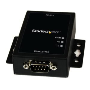Industrial RS232 to RS422/485 Serial Port Converter with 15KV ESD Protection
