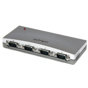 4 Port USB to RS232 Serial DB9 Adapter Hub - TAA