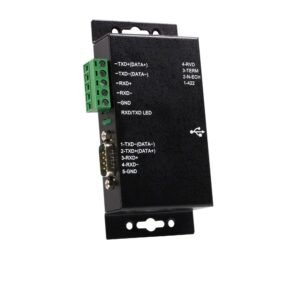 1 Port Metal Industrial USB to RS422/RS485 Serial Adapter w/ Isolation - TAA