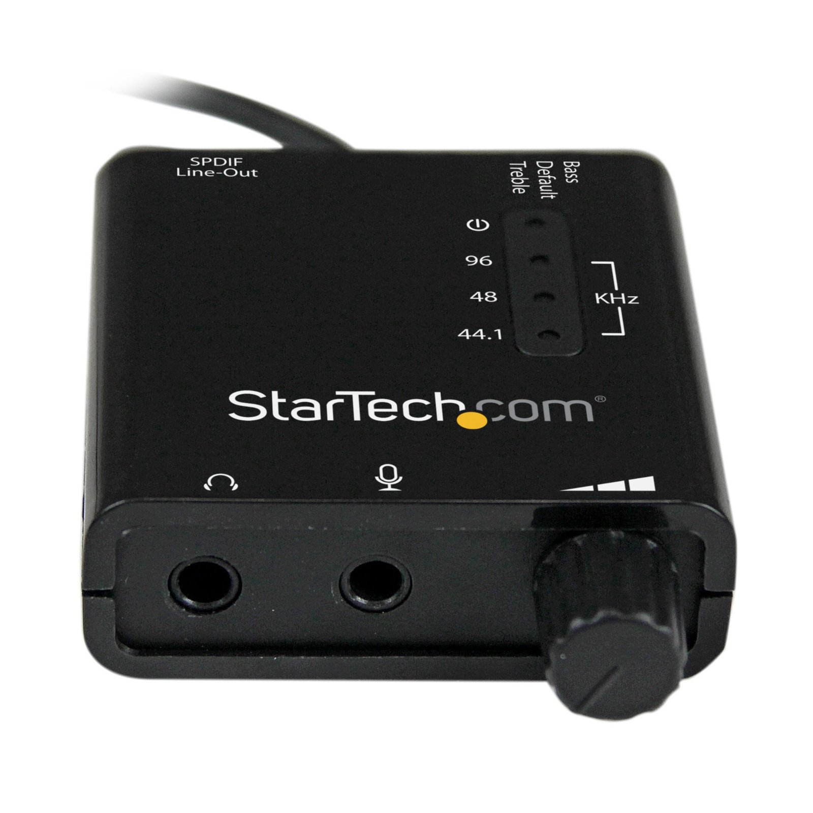 USB Stereo Audio Adapter External Sound Card with SPDIF Digital Audio and Stereo Mic - Image 3