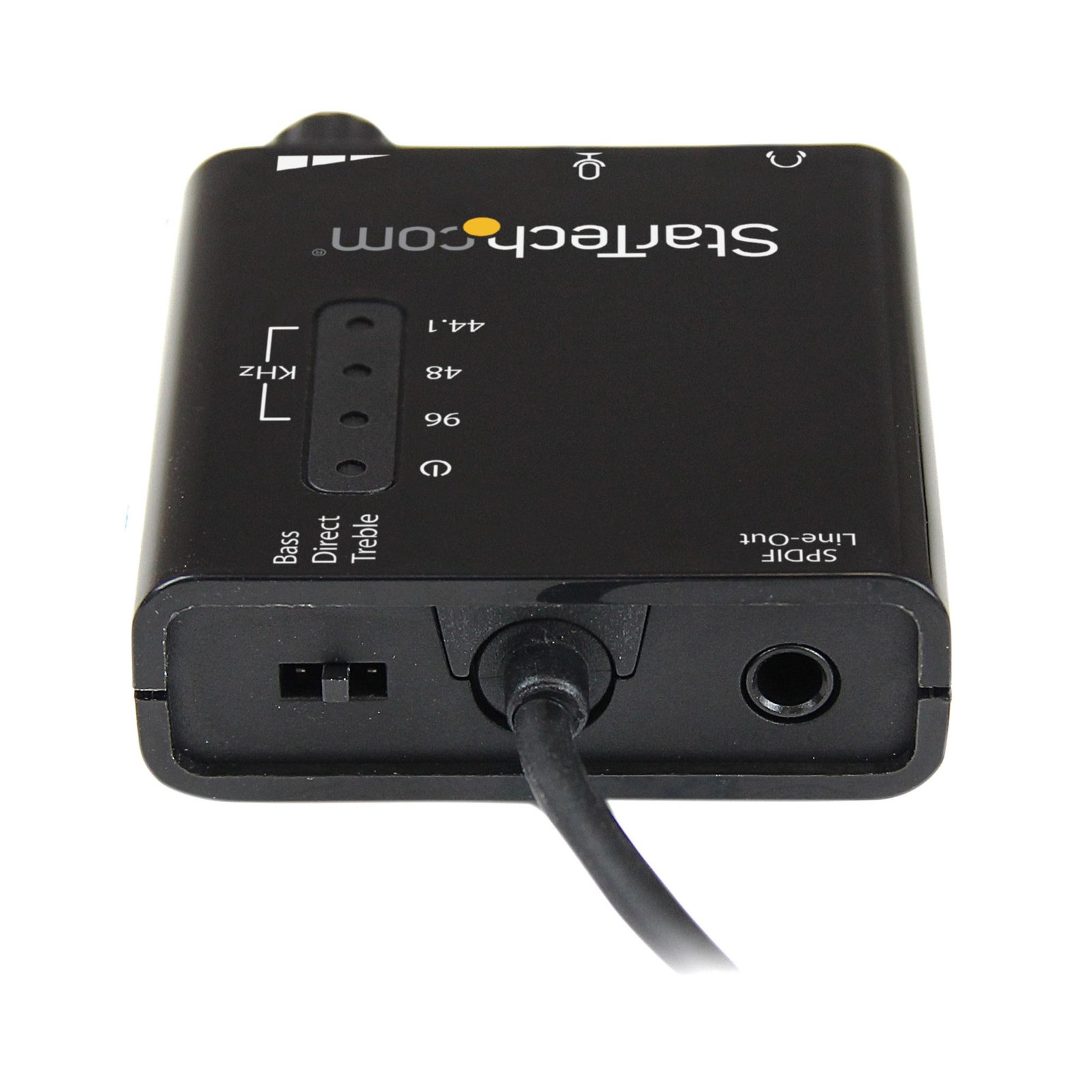 USB Stereo Audio Adapter External Sound Card with SPDIF Digital Audio and Stereo Mic - Image 4