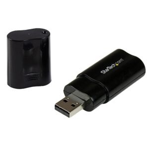 USB Stereo Audio Adapter External Sound Card - TAA