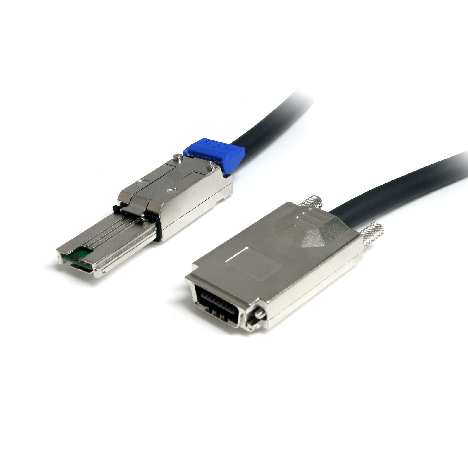 1m External Serial Attached SCSI SAS Cable - SFF-8470 to SFF-8088