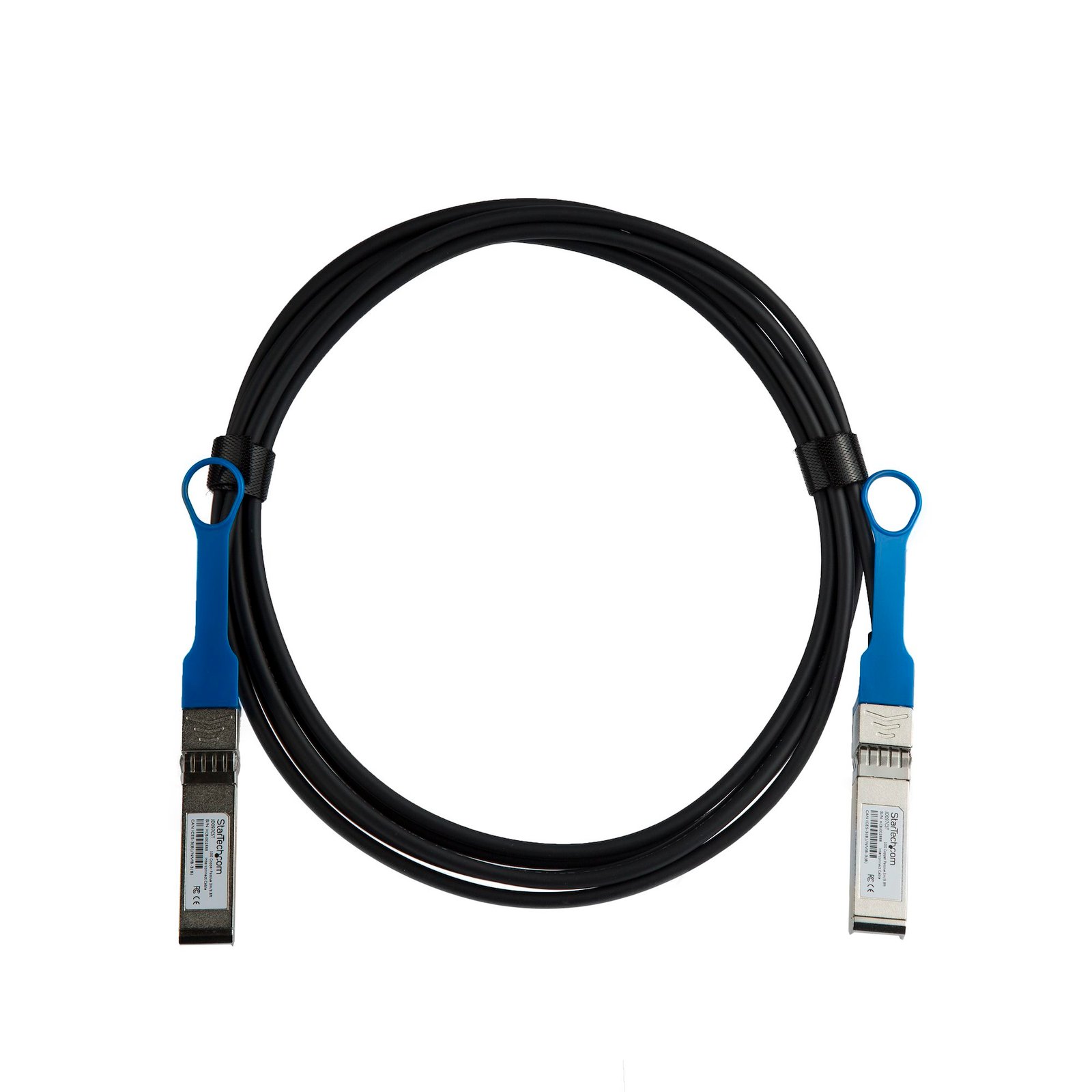 HPE JD097C Compatible 3m 10G SFP+ to SFP+ Direct Attach Cable Twinax - 10GbE SFP+ Copper DAC 10 Gbps Low Power Passive Mini GBIC/Transceiver Module DAC Firepower A5500 5800 - Image 2