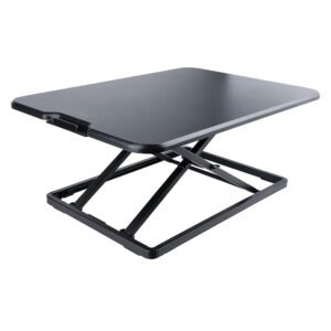 Standing Desk Converter for Laptop - Up to 8kg/17.6lb - Height Adjustable Laptop Riser - Table-Top Stand-Up Desk Converter for Home Office