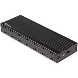 USB-C 10Gbps to M.2 NVMe SSD Enclosure - Portable External M.2 NGFF PCIe Aluminum Case - 1GB/s Read/Write - Supports 2230, 2242, 2260, 2280