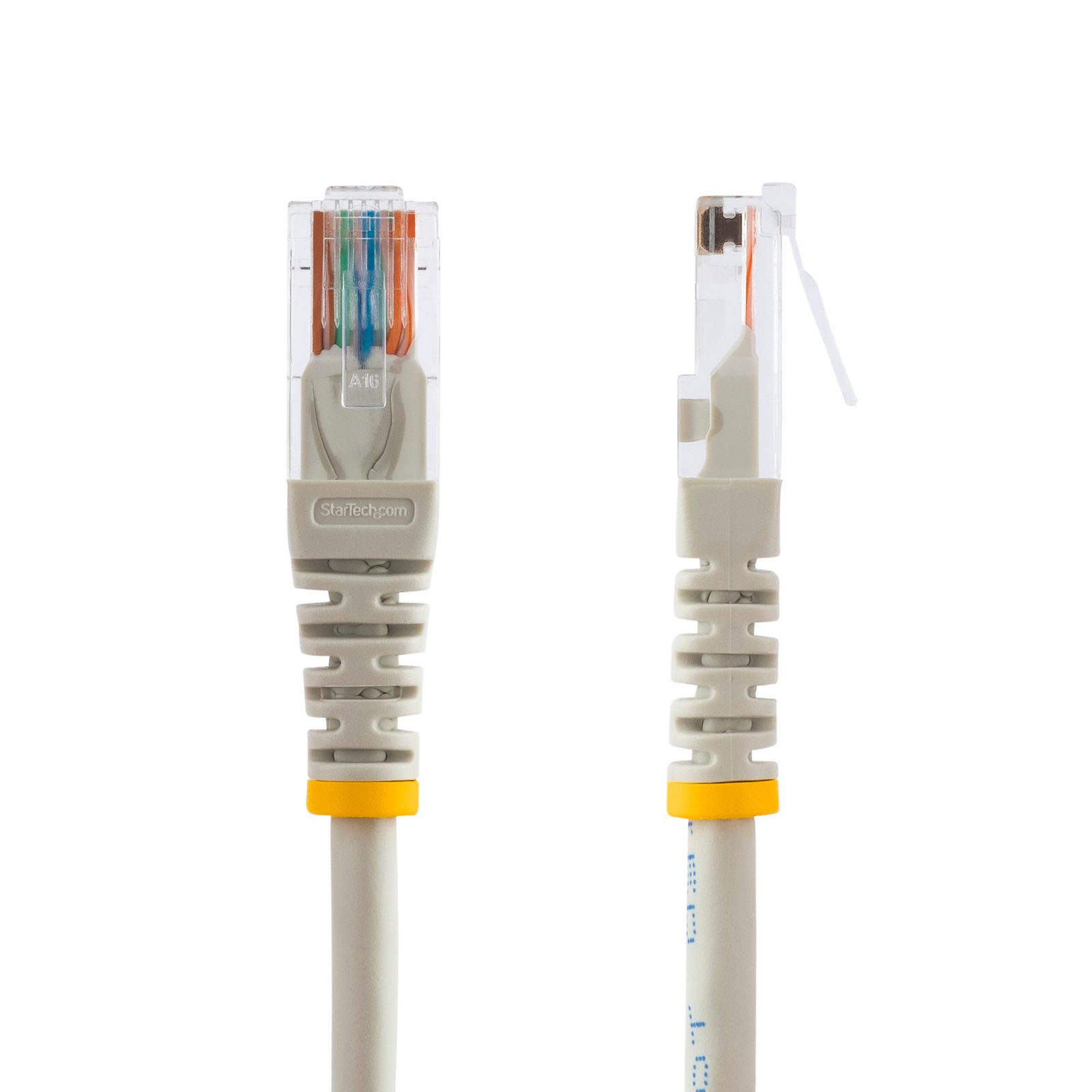 75 ft Cat5e Gray Molded RJ45 UTP Cat 5e Patch Cable - 75ft Patch Cord - Image 2