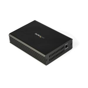 10GbE Multi-Gigabit Open SFP+ Fiber Media Converter, Standalone 10 Gigabit Ethernet RJ-45 to 10GBASE-T SFP, Single-Mode / Multi-Mode, 9K