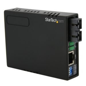 10/100 Multi Mode Fiber to Ethernet Media Converter SC 2km with PoE - TAA