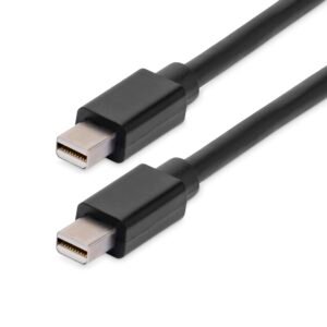 3ft (1m) Mini DisplayPort Cable, 8K 60Hz HDR10, Ultra HD 4K 120Hz Video, mDP 1.4 Cable for Monitors Displays, Mini DisplayPort Cord - M/M